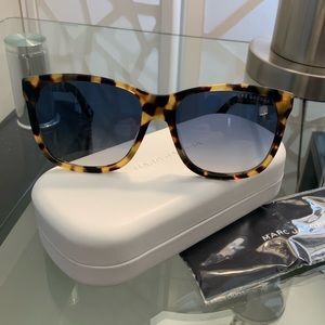 Marc Jacobs Yellow Havana Sunglass NWT
